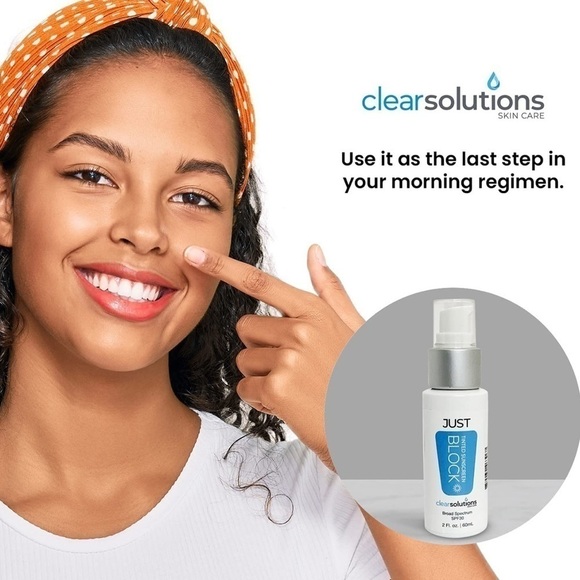 𝅺⭐️CLEAR Solutions Skin Care Just Block, Tinted Sunscreen, with SPF 30⭐️ - Picture 5 of 7